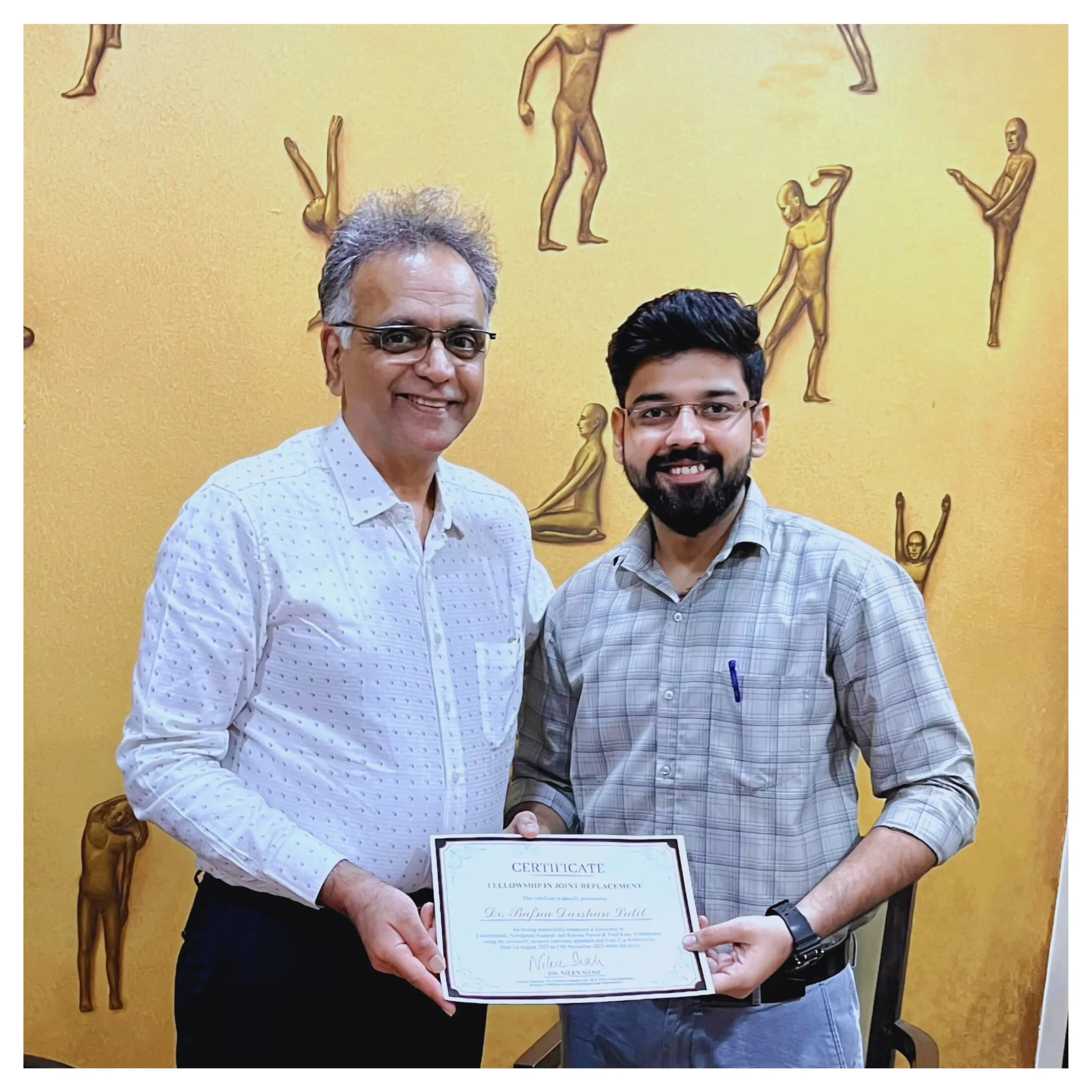 Dr. Bafna with Medical Team